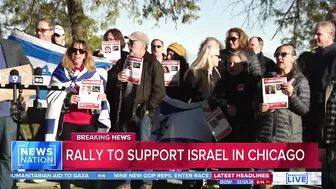 Rally at Chicago beach in support of Israel | NewsNation Live