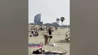 ???????? Chill day at Barcelona beach