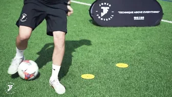 5 Ball Mastery Drills ⚽️ ❗️ Instagram Challenge | Joner Football