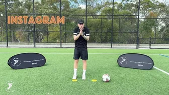 5 Ball Mastery Drills ⚽️ ❗️ Instagram Challenge | Joner Football