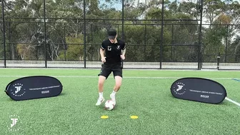 5 Ball Mastery Drills ⚽️ ❗️ Instagram Challenge | Joner Football