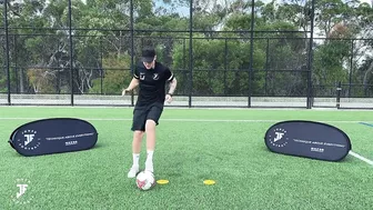 5 Ball Mastery Drills ⚽️ ❗️ Instagram Challenge | Joner Football