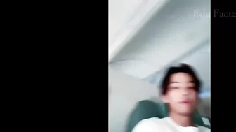 [Full Video] BTS V Travel With GF in Flight ✈️ Talking to Girlfriend in Weverse LIVE ???? BTS V GF ????