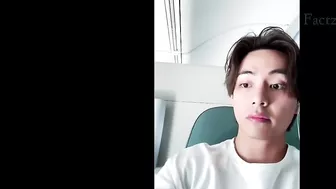 [Full Video] BTS V Travel With GF in Flight ✈️ Talking to Girlfriend in Weverse LIVE ???? BTS V GF ????