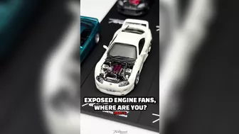 CRAZY DETAILS?! - ???? - FSK14 Exposed Engine Custom Models by TeriDiecast | #jdm #Shorts #Diecast