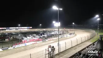 Massive Steel Block Late Model Flip | 2023 Dirt Track World Championship at Eldora Speedway