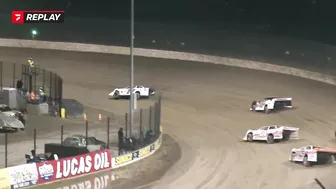 Massive Steel Block Late Model Flip | 2023 Dirt Track World Championship at Eldora Speedway