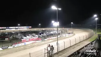 Massive Steel Block Late Model Flip | 2023 Dirt Track World Championship at Eldora Speedway