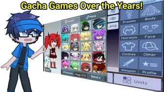 All Gacha Games Over The Years!! ????????????