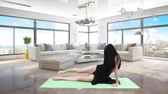 Yoga Dress Home Workout My Legs Exercises