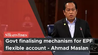 Govt finalising mechanism for EPF flexible account - Ahmad Maslan