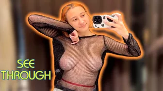 Try On Haul: See-through Clothes and Fully Transparent Women Lingerie | Very revealing!????????