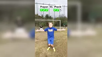 ❌???? Prayut vs Pravit penalty challenge #challenge ￼