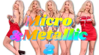 Micro and Metallic Amazon SWIMWEAR Try On 2