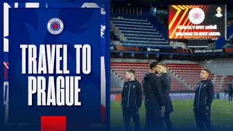 TRAVEL TO PRAGUE | Rangers in UEL Action | 25 Oct 2023