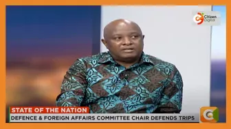 Senator Osotsi: It is not necessary for President Ruto to travel to every country