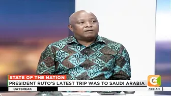 Senator Osotsi: It is not necessary for President Ruto to travel to every country