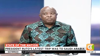 Senator Osotsi: It is not necessary for President Ruto to travel to every country