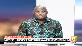 Senator Osotsi: It is not necessary for President Ruto to travel to every country