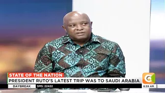 Senator Osotsi: It is not necessary for President Ruto to travel to every country