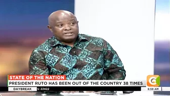 Senator Osotsi: It is not necessary for President Ruto to travel to every country