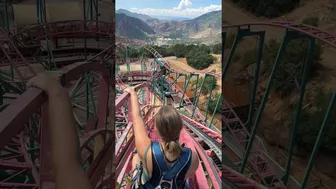 This is America’s Highest Roller Coaster #shorts #fyp #rollercoaster #travel #themeparks