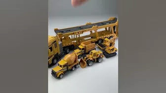 JCB Construction Vehicle Models Excavator, Bulldozer, Crane, Dump Truck #viral #diecast #shorts