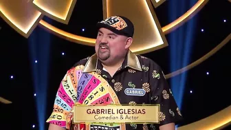 Gabriel Iglesias Owns 'Fluffy' - Celebrity Wheel of Fortune