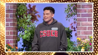 Gabriel "Fluffy" Iglesias Gives Fan a Shout-Out | Celebrity Wheel of Fortune