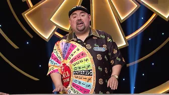 Gabriel "Fluffy" Iglesias Gives Fan a Shout-Out | Celebrity Wheel of Fortune