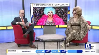 Drag celebrity Mrs. Kasha Davis to bring 'There's Always Time for a Cocktail' to SUNY Brockport