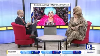 Drag celebrity Mrs. Kasha Davis to bring 'There's Always Time for a Cocktail' to SUNY Brockport