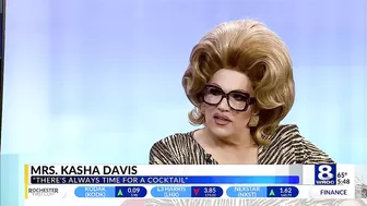 Drag celebrity Mrs. Kasha Davis to bring 'There's Always Time for a Cocktail' to SUNY Brockport