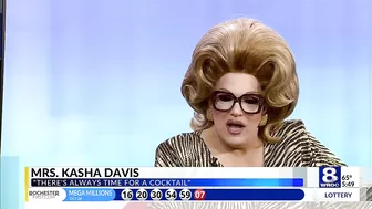 Drag celebrity Mrs. Kasha Davis to bring 'There's Always Time for a Cocktail' to SUNY Brockport