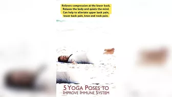 Yoga for Immunity #yogaexercises #yoga #healthtips #immunitybooster