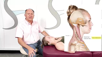 Sternocleidomastoid One Minute Muscle Stretching