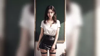 4K[AI Art] Art school lingerie - 미술학원 란제리