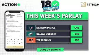 Turn $10 into $180 with this SPORTS BETTING CHALLENGE! Bet this NFL Parlay! NFL Week 8 Parlay Picks!