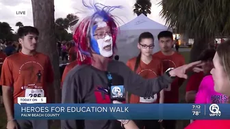 People support public education in Palm Beach County in 5K