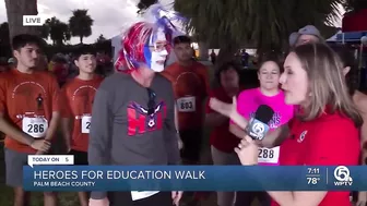 People support public education in Palm Beach County in 5K