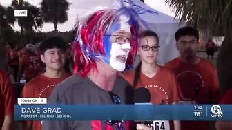 People support public education in Palm Beach County in 5K