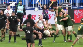 Most DRAMATIC Rugby World Cup final ever | New Zealand v South Africa | Rugby World Cup 2023