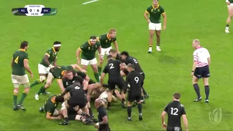 Most DRAMATIC Rugby World Cup final ever | New Zealand v South Africa | Rugby World Cup 2023