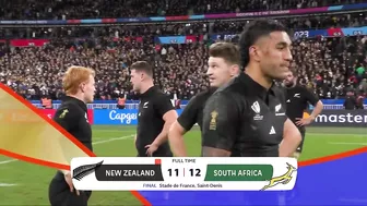 EPIC full-time scenes | New Zealand v South Africa | Rugby World Cup 2023 final