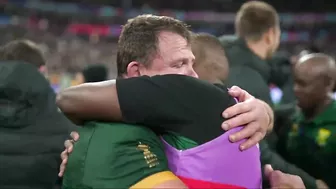 EPIC full-time scenes | New Zealand v South Africa | Rugby World Cup 2023 final