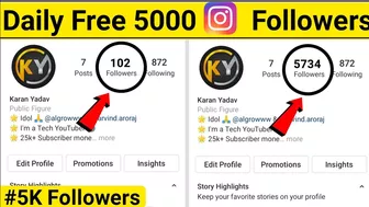 Instagram Follower Kaise Badhaye ???? | Instagram Par Follower Kaise Badaye | 10k followers