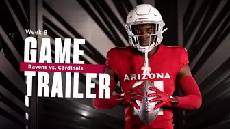 Baltimore Ravens vs. Arizona Cardinals Game Trailer | Week 8