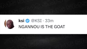 CELEBRITIES AND INFLUENCERS RESPOND TO TYSON FURY VS FRANCIS NGANNOU