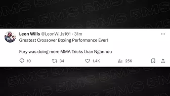 CELEBRITIES AND INFLUENCERS RESPOND TO TYSON FURY VS FRANCIS NGANNOU