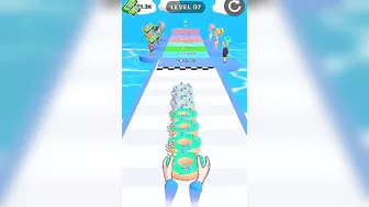 Donut???? Stack Run Level-7 #ytshorts #games #viral